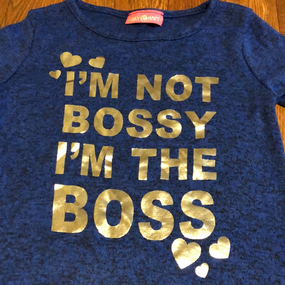 “I’M NOT BOSSY, I’M THE BOSS❤️ Black& Blue Brendel